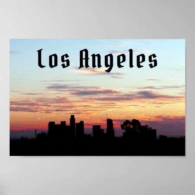 Los Angeles - anpassadet Poster (Framsidan)