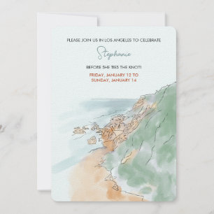 Los Angeles Bachelorette Inbjudningar