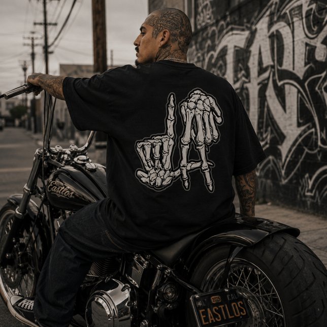 Los Angeles Back-Hit T Shirt (Los Angeles Back-Hit T-Shirt)