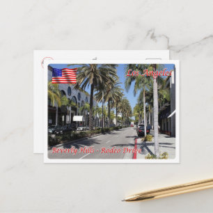 Los Angeles - Beverly Backe - Rodeo Drive - USA Vykort