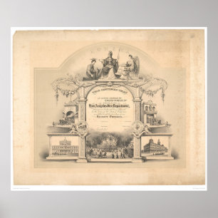 Los Angeles brandstationcertifikat (0891A) Poster