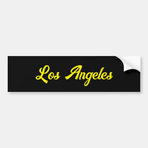 Los Angeles Bumper Sticker Bildekal