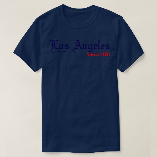 LOS ANGELES CA 1 T SHIRT (Design framsida)