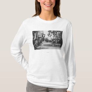 Los Angeles CA beskådar av den Olvera gatan T Shirt