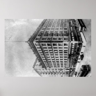 Los Angeles CA beskådar av hotellet Alexander Poster