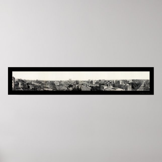 Los Angeles CA Photo 1907 Poster (Framsidan)