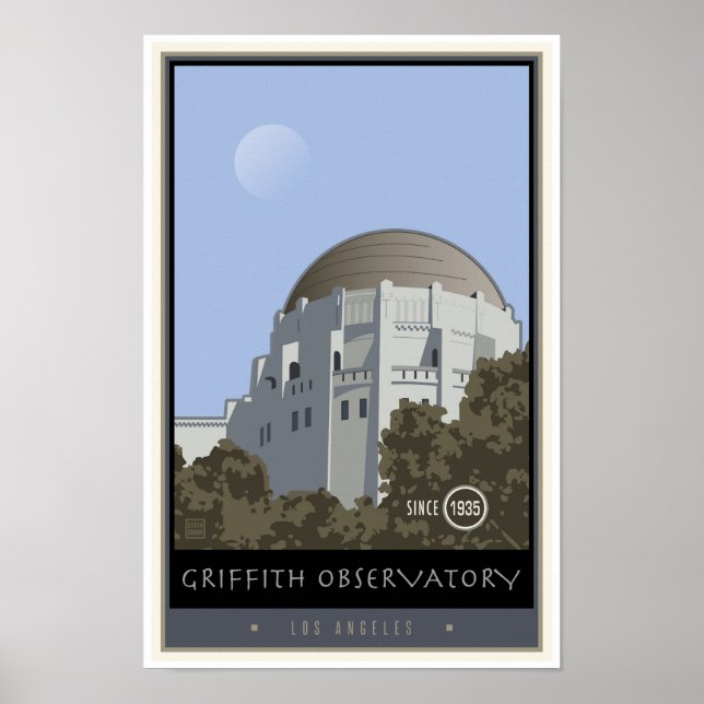 Los Angeles, CA Poster (Framsidan)