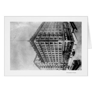 Los Angeles, CA View of Hotel Alexander Hälsningskort