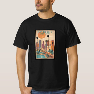 Los Angeles, Ca vintage affisch T Shirt