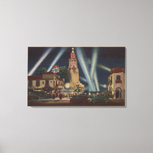 Los Angeles CAFox Carthay cirklar theatren Canvastryck