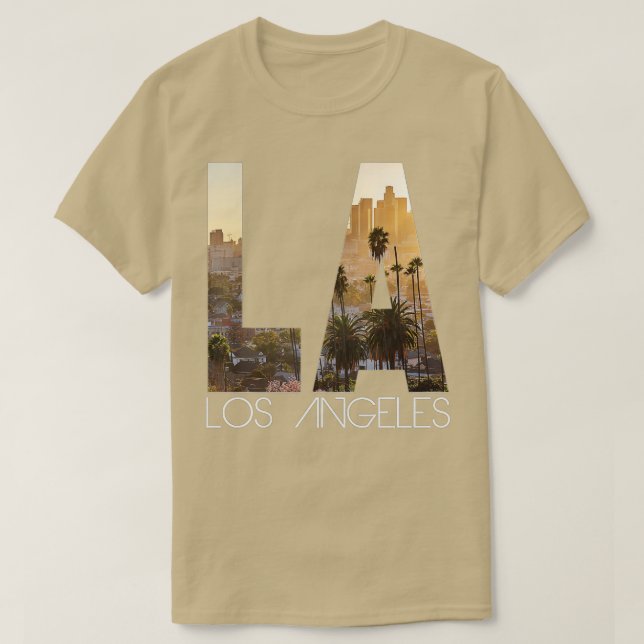 Los Angeles California (1) T Shirt (Design framsida)
