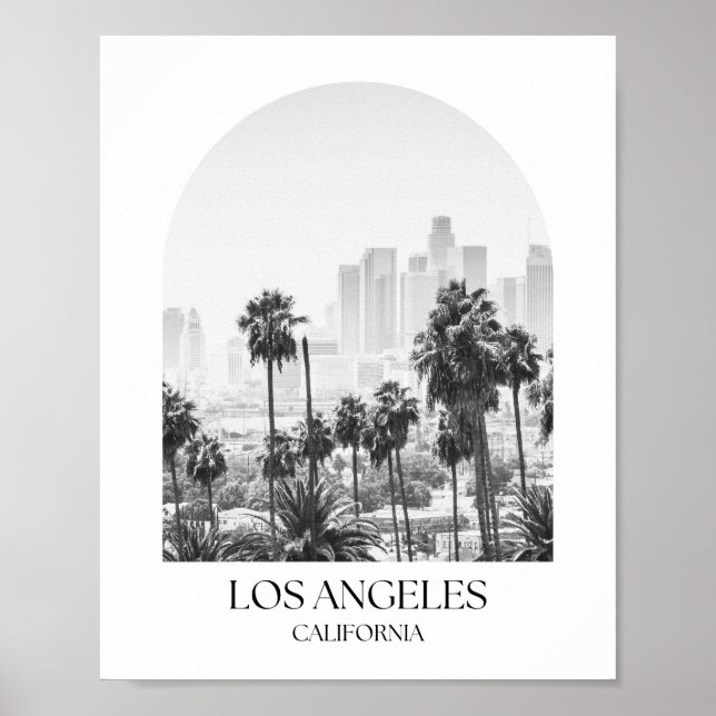 Los Angeles California Arch Photo Print Poster (Framsidan)