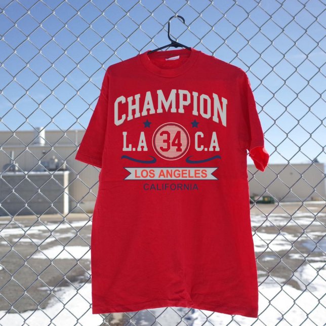 Los Angeles California athletic varsity T Shirt (Skapare uppladdad)
