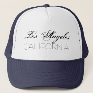 Los Angeles California chic anpassade Truckerkeps