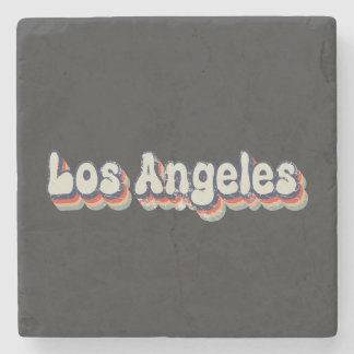 Los Angeles California Chrome City Classic Art Stenunderlägg