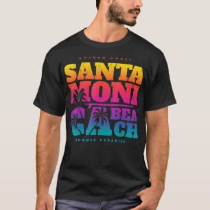 Los Angeles California Dreaming s Santa Monica Bea T Shirt