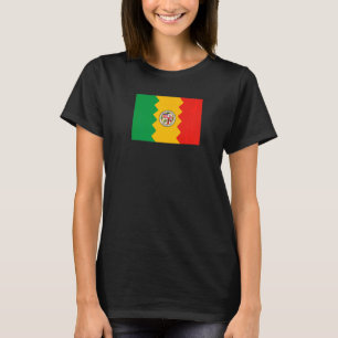 Los Angeles California Flagga T Shirt