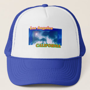 ’Los Angeles CALIFORNIA’ Handflatan Träd Sunshine Keps