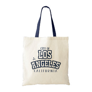 Los Angeles California Inköpsväska Tygkasse