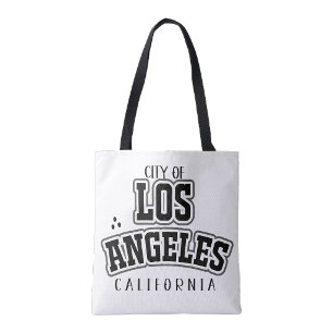 Los Angeles California Inköpsväska Tygkasse