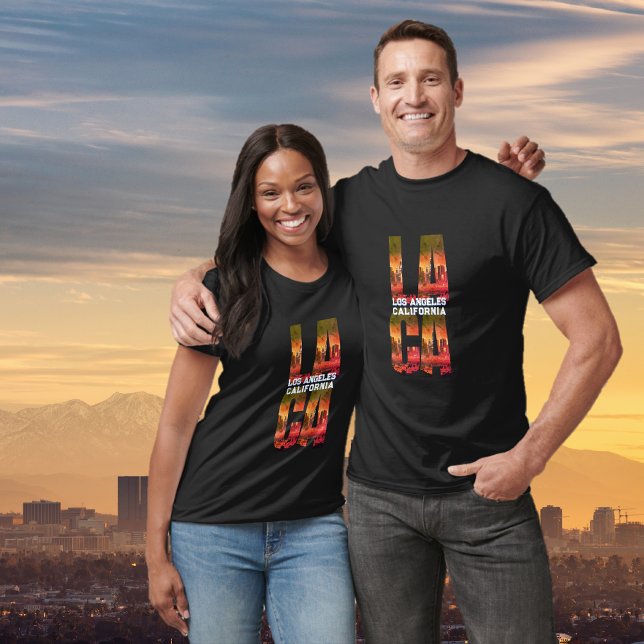 Los Angeles California LA-CA Graphic T-Shirt (Skapare uppladdad)