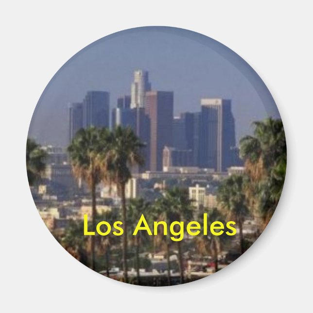Los Angeles California magnet (Framsidan)
