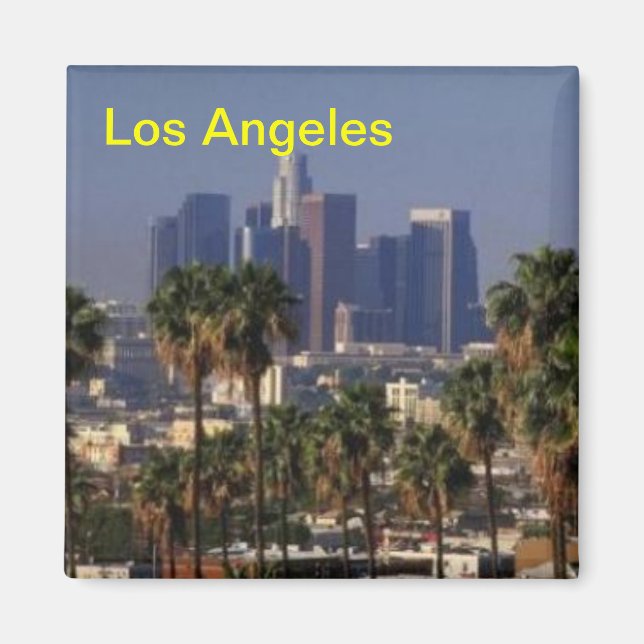Los Angeles California magnet (Framsidan)
