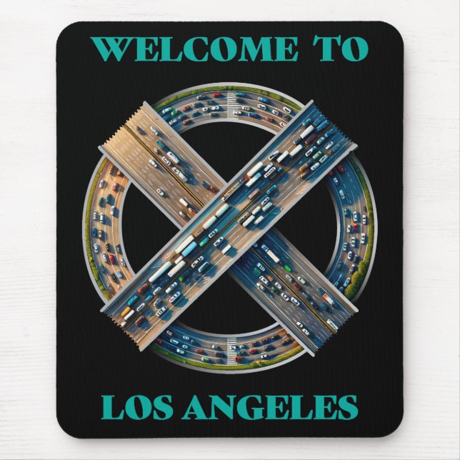 Los Angeles California Musmatta (Framsidan)