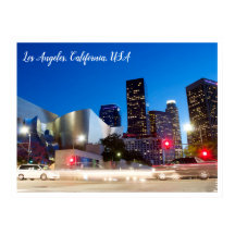 Los Angeles California Night Photography Downtown
