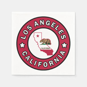 Los Angeles California Pappersservett