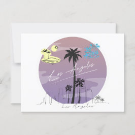 Los Angeles California Postcard Vykort
