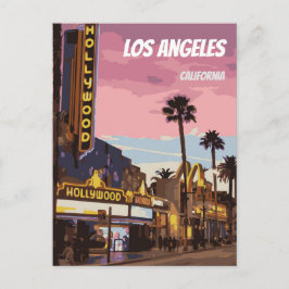 Los Angeles California Postcard Vykort