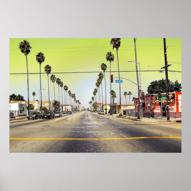 Los Angeles California Poster (Framsidan)