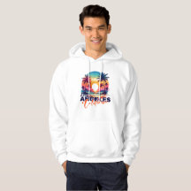 Los Angeles California Retro Solnedgång Strand Vib