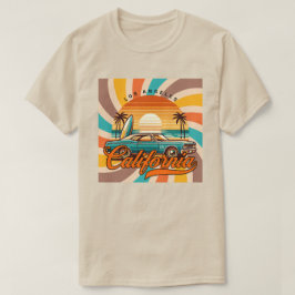 Los Angeles California Retro T Shirt