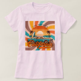 Los Angeles California Retro T Shirt