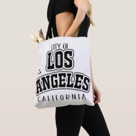 Los Angeles California Shopping tote bag Tygkasse