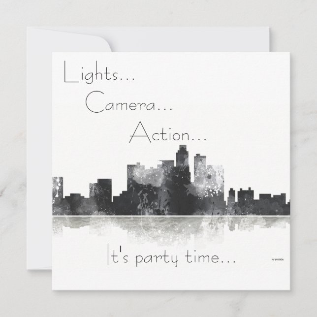 LOS ANGELES, CALIFORNIA SKYLINE (Framsida)