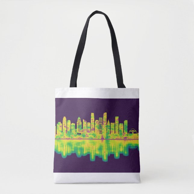 Los Angeles California Skyline Tygkasse (Framsida)
