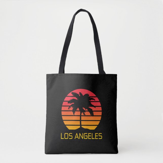 Los Angeles California Solnedgång Tygkasse (Framsida)