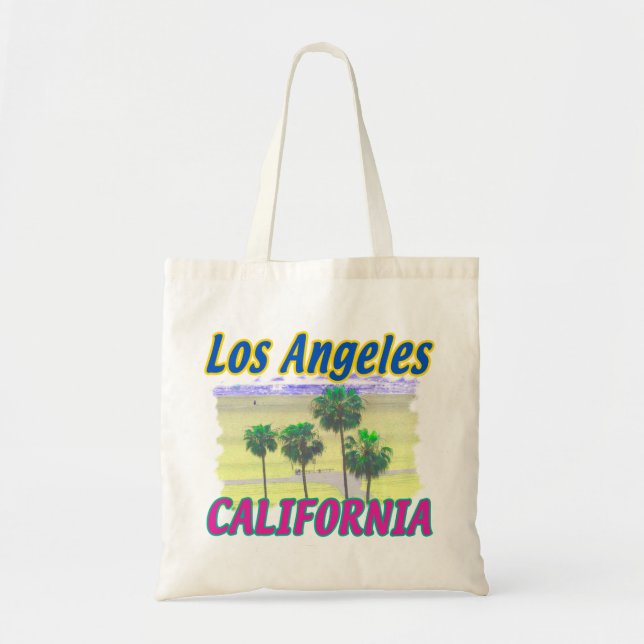 Los Angeles CALIFORNIA Speciell #2 Bag Tygkasse (Framsidan)