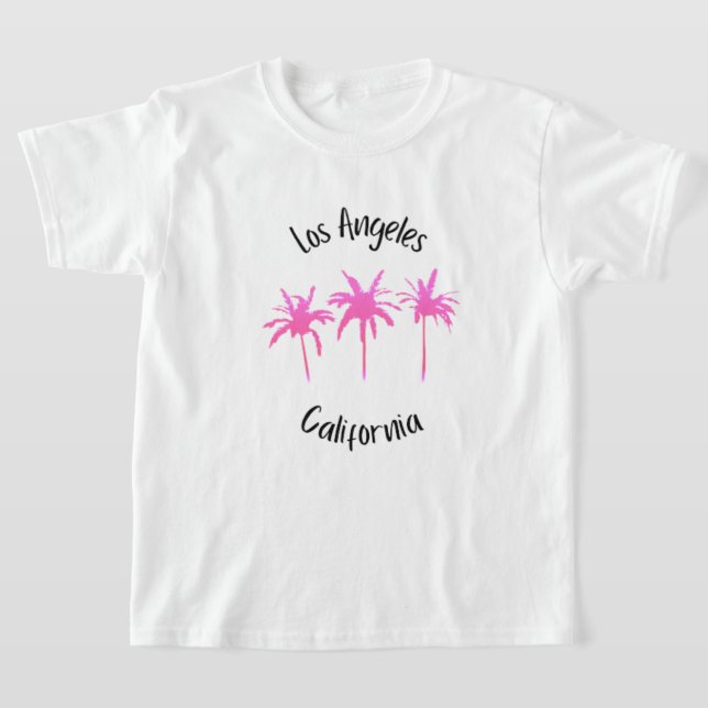 Los Angeles California T Shirt (Laydown)