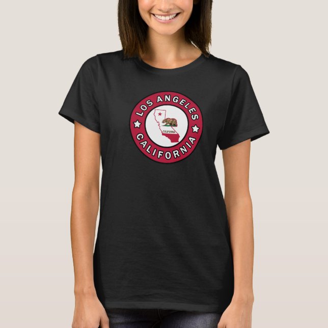 Los Angeles California T-shirt (Framsida)