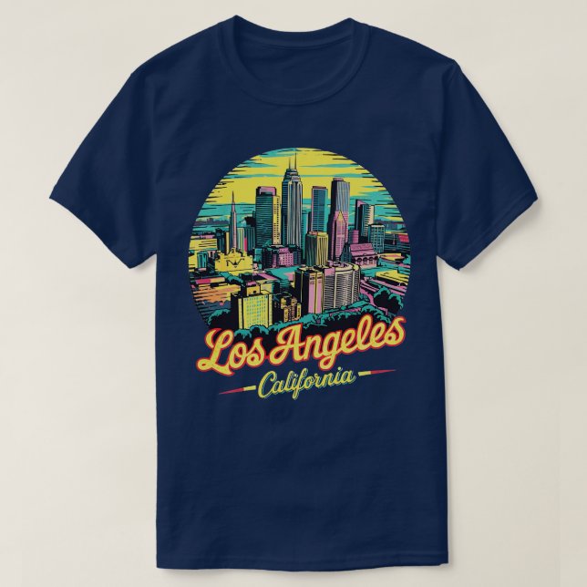 Los Angeles california T Shirt (Design framsida)