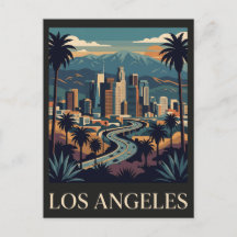 Los Angeles California Vintage Retro Resa