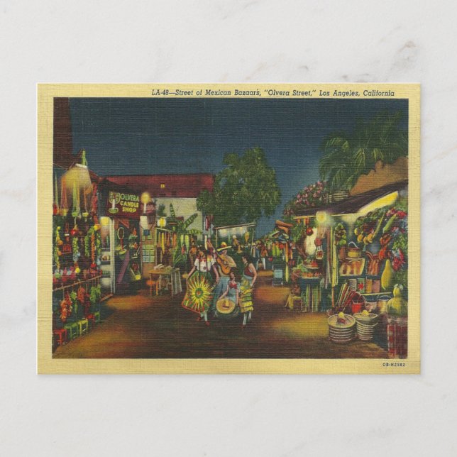 Los Angeles California Vykort (Framsida)