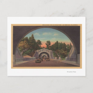 Los Angeles, CATunnel View of Elysian Park Vykort