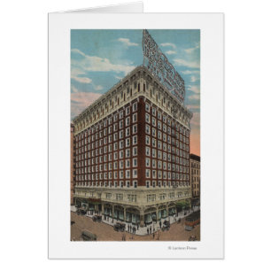 Los Angeles, CAView of the Hotel Rosslyn Hälsningskort