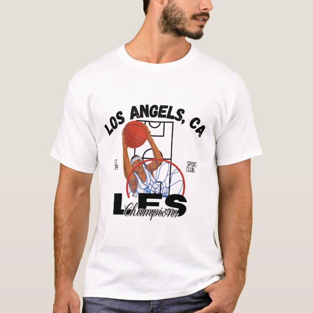 Los Angeles champions T Shirt (Framsida)