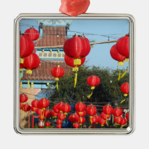 Los Angeles Chinatown Julgransprydnad Metall